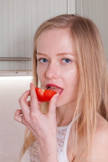 Hairy pussy red lipstick