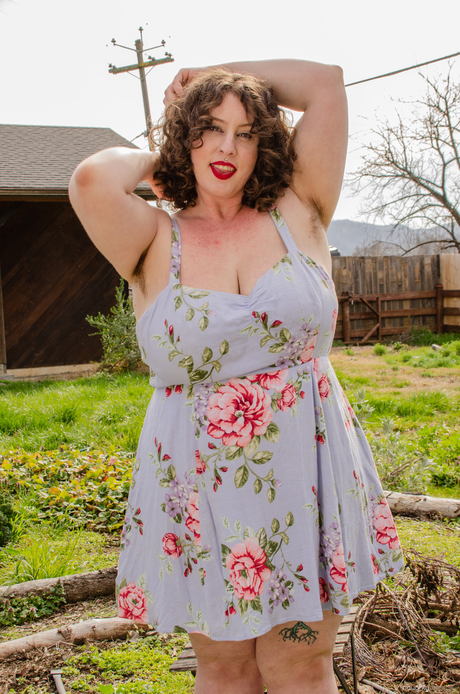 Hairy BBW nude Delilah Brooke - 4 Hairy BBW nude Delilah Brooke - 4
